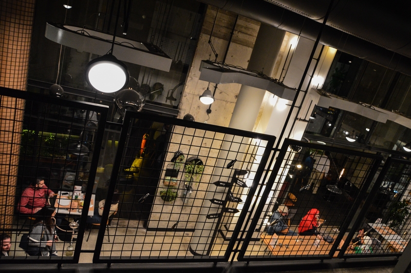 Kitchen Yard on Saturday Night